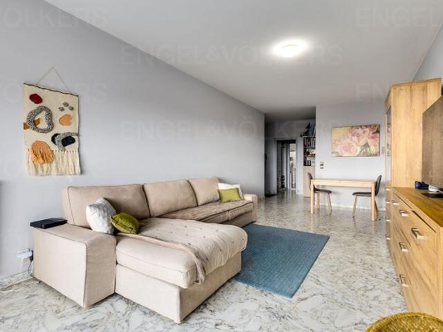 Appartement 3 pièces avec garage, 2 terrasses et vue mer
