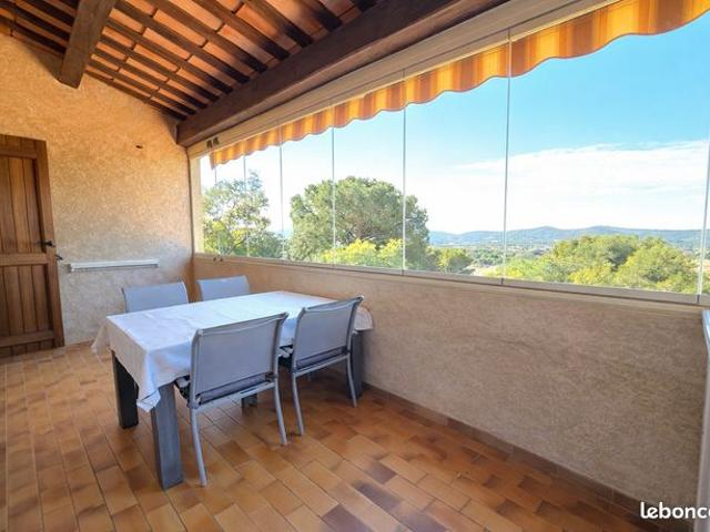 Appartement 3 pieces avec terrasse belle vue degagée