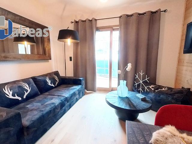 Appartement 3 pièces avec terrasse, départs et retours skis aux pieds