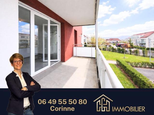 Appartement 3 pièces avec terrasse, parking à Colmar