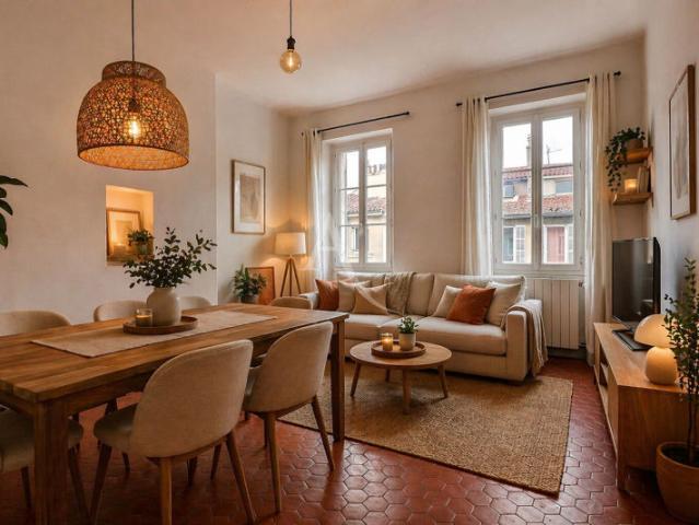 APPARTEMENT 3 PIECES + BUREAU CAVE 13001 MARSEILLE RUE LAFAYETTE