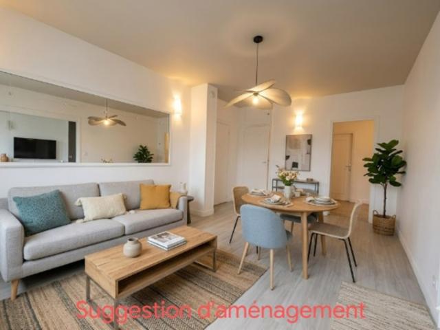 Appartement 3 pièces de 57,96 m² à 5 min du métro Ligne 5