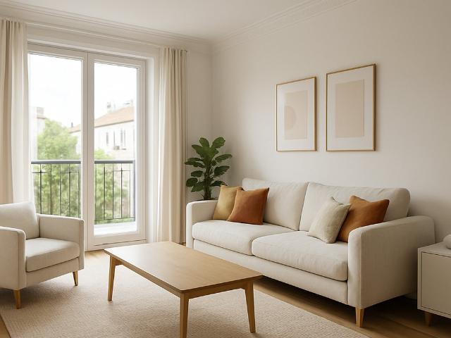Appartement 3 pièces de 56 m2 Brou sur Chantereine