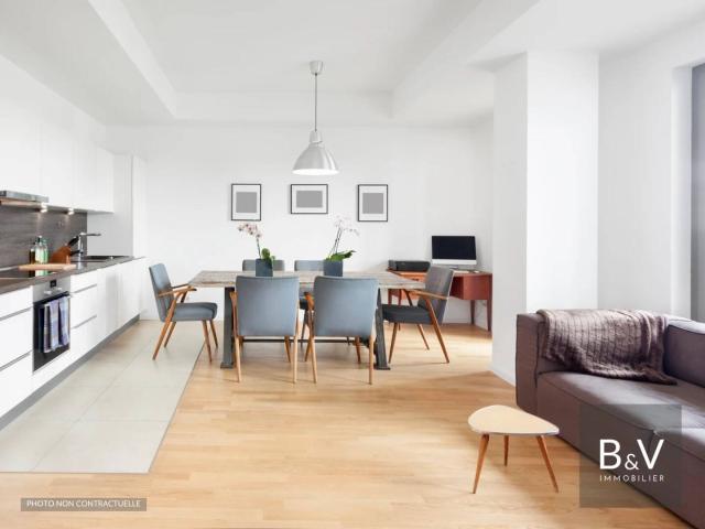 Appartement 3 pièces de 60 m² avec terrasse de 19 m² et vue mer