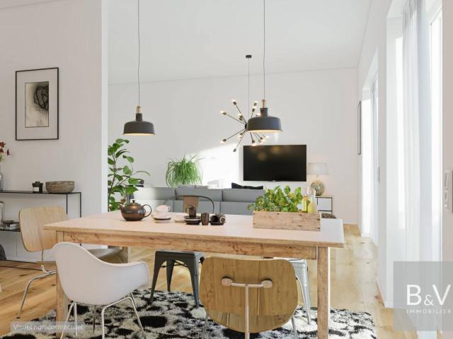 Appartement 3 pièces de 60 m² avec terrasse et vue mer