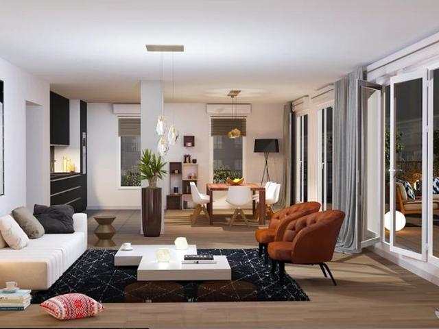 Appartement 3 pièces de 62m² + parking