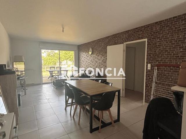 Appartement 3 pièces de 65.13 m2 JARDIN de 83 m2 + 2 PARKING