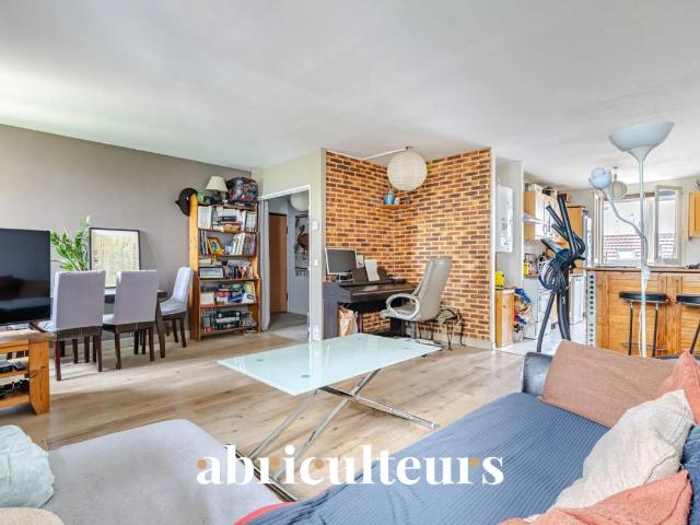 Appartement 3 pièces de 77 m² – Dernier étage – Gennevilliers