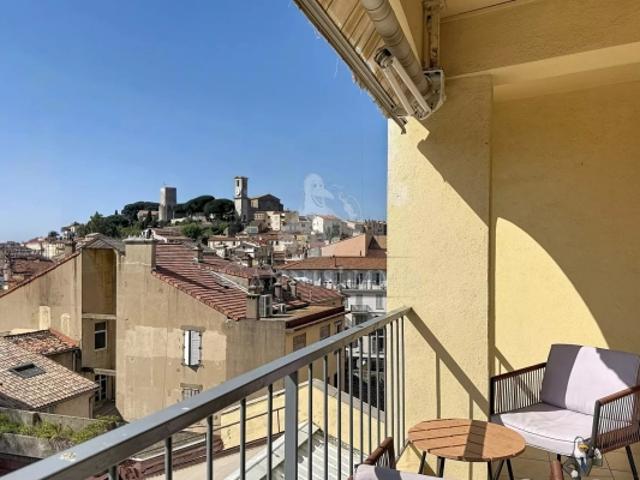 Appartement 3 pièces de 82 m² avec terrasse – Cannes Centre
