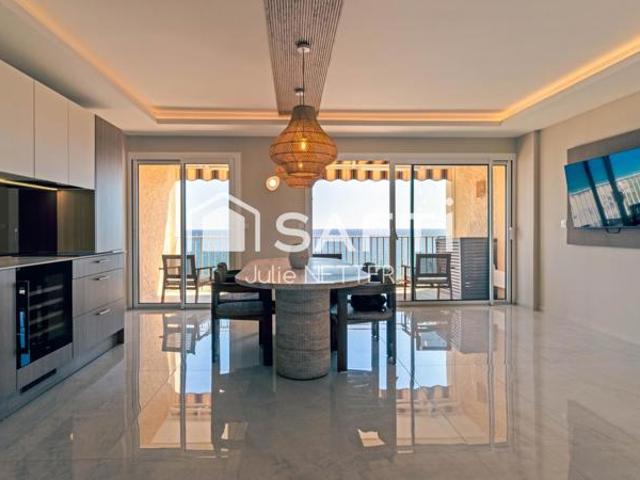 Appartement 3 pièces d'exception en front de mer
