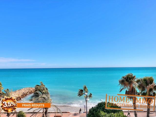 Appartement 3 pièces en front de mer à Cagnes sur Mer