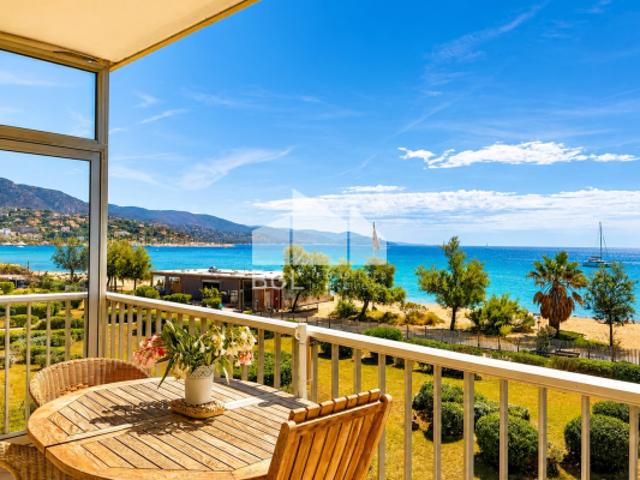 Appartement 3 pièces en front de mer accès direct à la pla