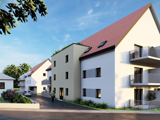 Appartement 3 pièces en rez de jardin