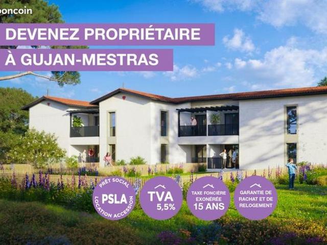 Appartement 3 pièces GUJAN MESTRAS Villa Enao CDC HABITAT SOCIAL