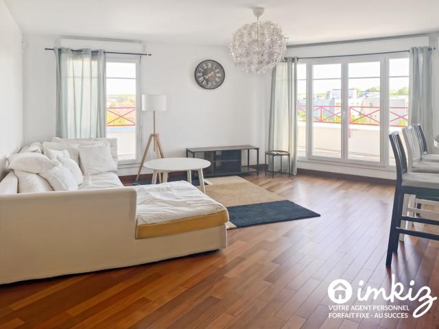Appartement 3 pièces lumineux et vue degagée