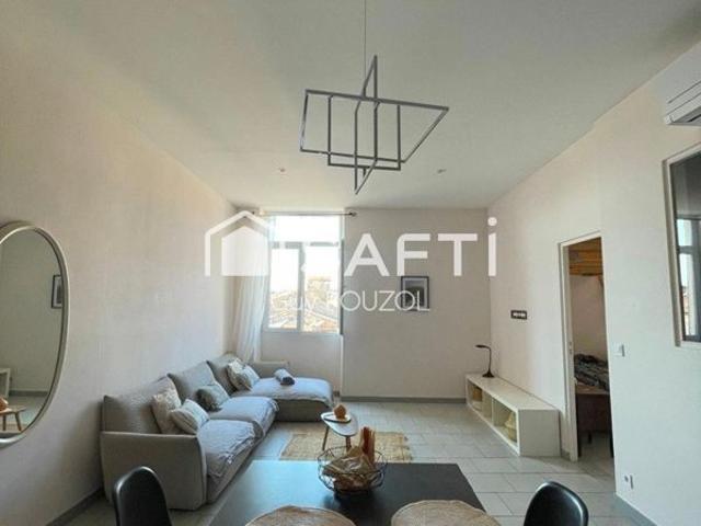 Appartement 3 pièces meublé centre ville Nimes