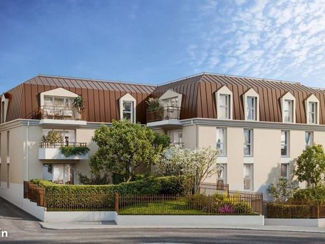 Appartement 3 pièces Moussy le Vieux au cœur d'une ville verdoyante