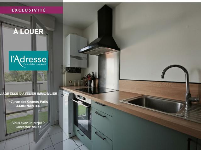 Appartement 3 pièces Nantes 67.44m² 964€ à louer