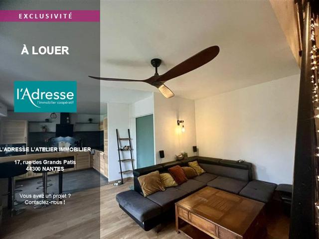 Appartement 3 pièces Nantes 68.55m² 1060€ à louer