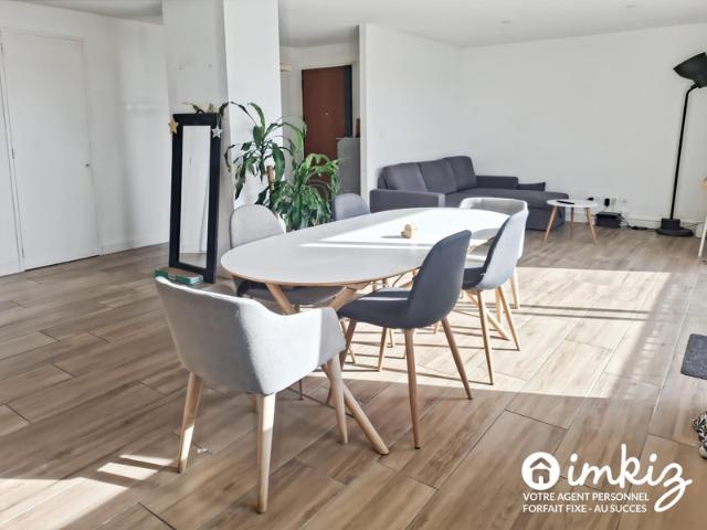 Appartement 3 pièces rénové 73 m2 2 balcons