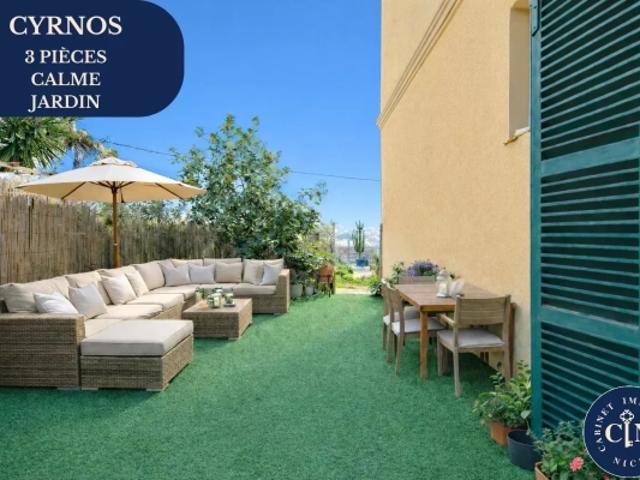 Appartement 3 pièces rénové et meublé – Terrasse & jardin – Montéga Righi / Pessicart