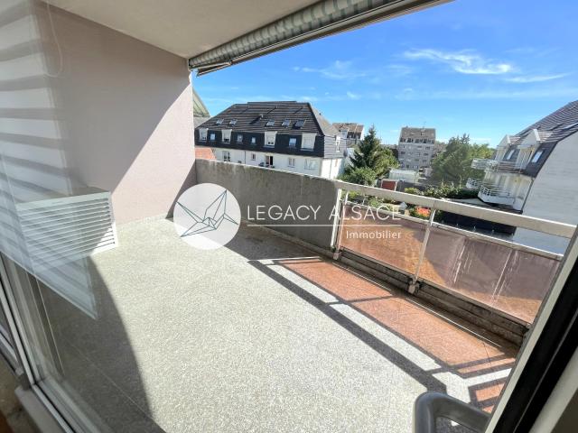 Appartement 3 pièces spacieux et lumineux, dans un petit collectif, au calme