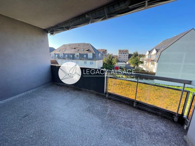 Appartement 3 pièces spacieux et lumineux, dans un petit collectif, au calme