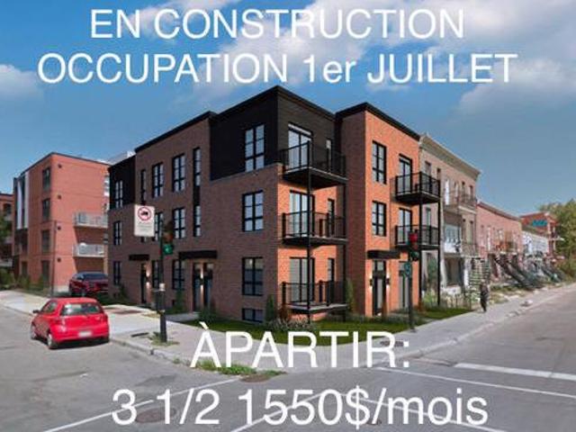 APPARTEMENT 3 1 2 et 4 1 2 À PARTIR DE 1550