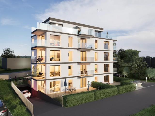 Appartement 3,5 Zimmer mit Südwest Balkon in Saxon