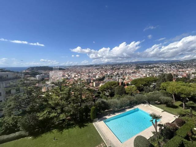 APPARTEMENT 3P VUE MER PANORAMIQUE À NICE