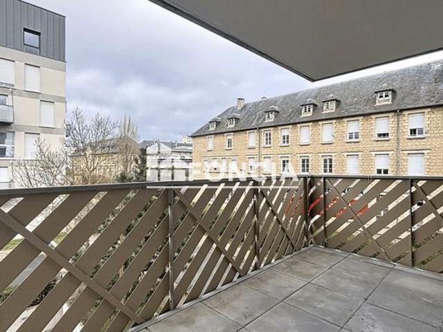 Appartement 3pp caen rive droite libre d'occupation