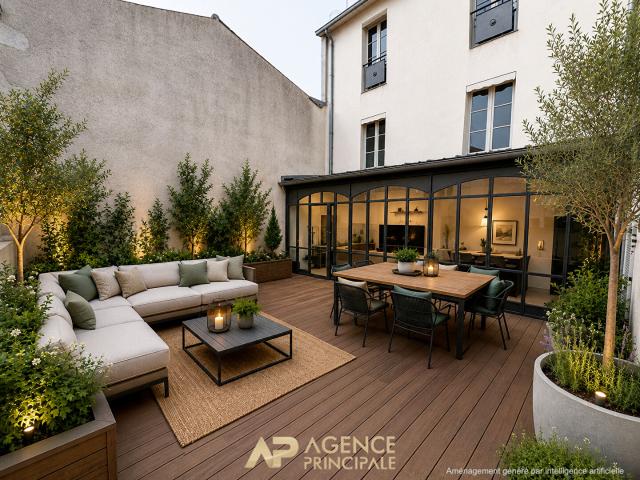 Appartement T3 69m2 Terrasse de 40m2 La Rochelle Centre ville
