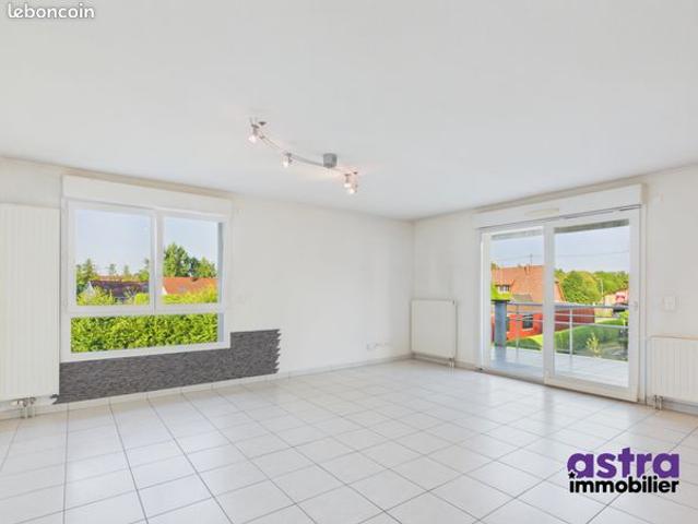 Appartement T3 72 m² terrasse, garage et Parking Hirsingue