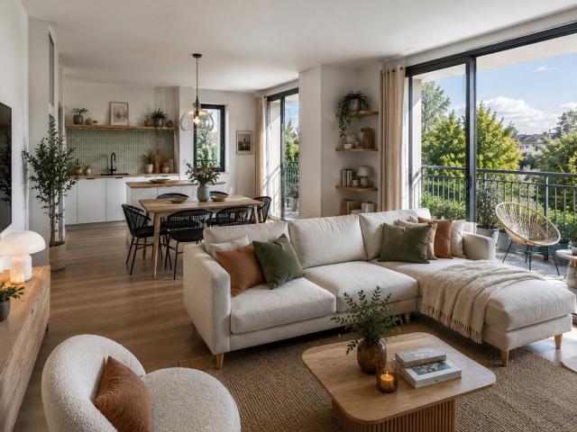 Appartement T3 Villeneuve de la Raho 3 pièces, 69 m²