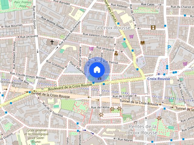APPARTEMENT T3 A LOUER LYON 4EME ARRONDISSEMENT 67.31 m2 1 200 € charges comprises par mois