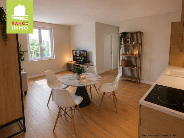 Appartement T3 à rénover Fort potentiel – Centre de Plouër sur