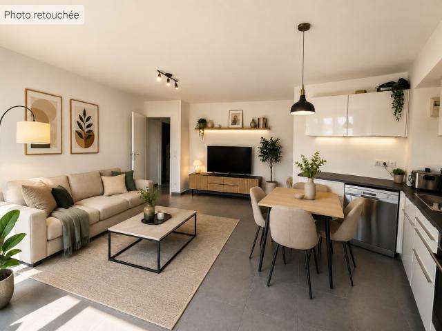 Appartement T3 à vendre à Gardanne + Terrasse + Parking 59m² Gardanne