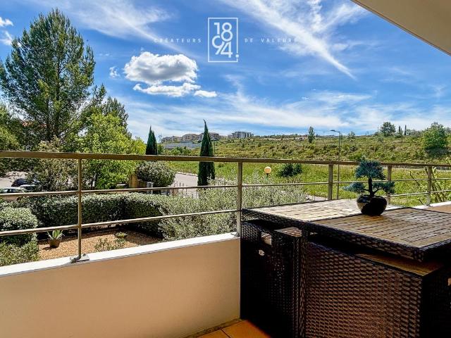 Appartement T3 à vendre Aix La Duranne 13100 | 69 m² | Terrasse 14m2 I Garage