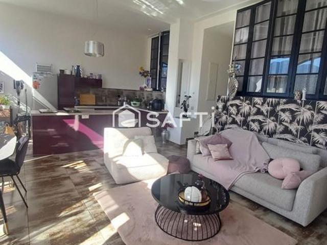 Appartement T3 atypique avec jardin, terrasse et garage – Coup de cœur assuré