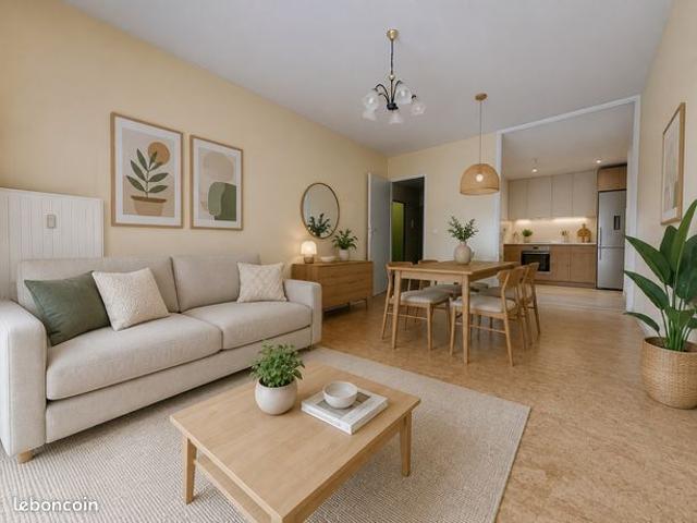 Appartement t3 de 68 m² – 2 chambres 1e etage
