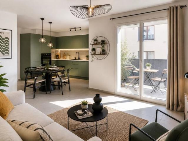 Appartement T3 avec balcon