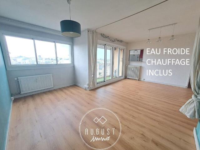 Appartement T3 avec balcon et cave