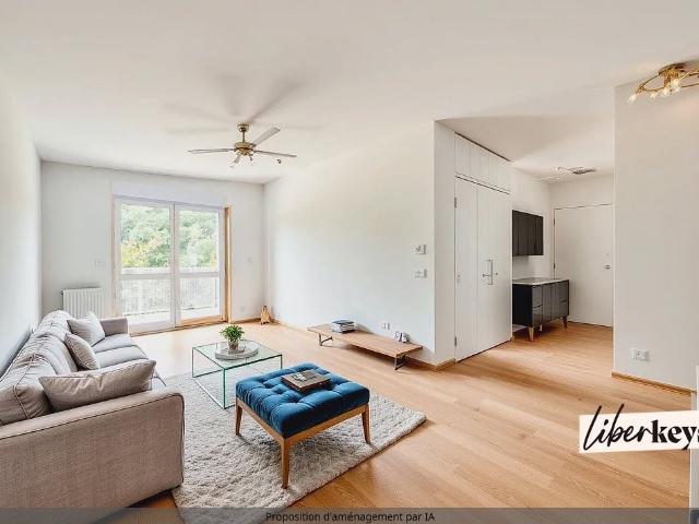 Appartement T3 avec Balcon Mellinet Chantenay 61m² Nantes