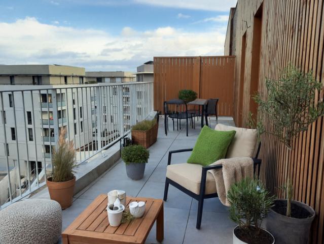 Appartement T3 avec deux terrasses à Castelnau le Lez Rare