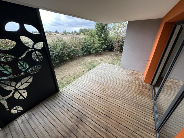 Appartement T3 avec jardin et terrasse à Seysses
