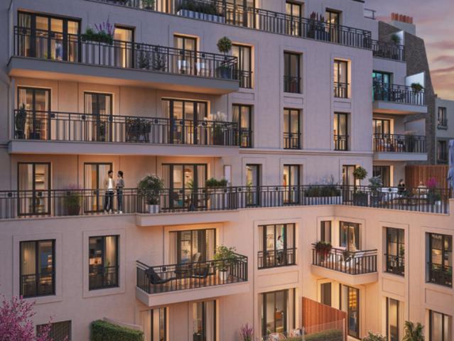 Appartement T3 avec terrasse à Levallois Perr