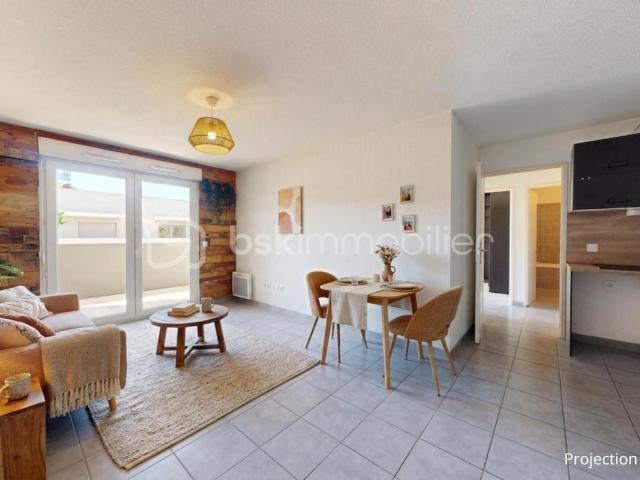 Appartement T3 avec terrasse, ascenseur et place de parking