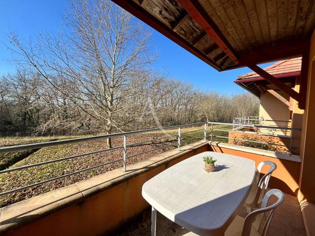 Appartement T3 avec terrasse et vue rivière dans résidence sécu