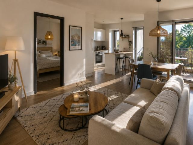 Appartement T3 Bègles 3 pièces, 61 m²