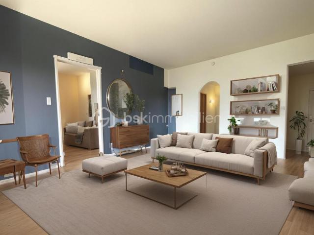 Appartement T3 Cauderan, vue dégagée et cave